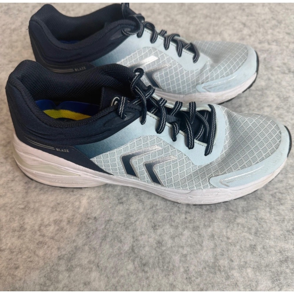 Dr. Scholl's Blaze Sneaker Women 10 Blue Gradient Athletic Walking Running Shoe